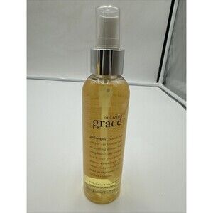 PHILOSOPHY AMAZING GRACE 5.8oz SATIN-FINISH BODY OIL MIST With lid NEW